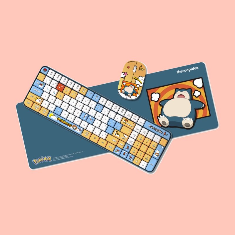 thecoopidea x POKÉMON TAPPY PRO wireless keyboard and mouse set | - Computer Accessories - Other Materials 