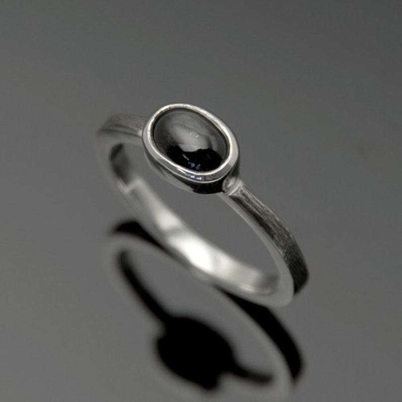 Diopsite Silver Ring [SILVER PERSPIRATION] LLR-007Bcdp - General Rings - Other Metals 