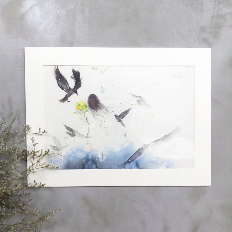 Alice Hobbey 複製原畫/掛畫/裝飾/水彩畫/插畫/海 - 海報/掛畫/掛布 - 紙 多色