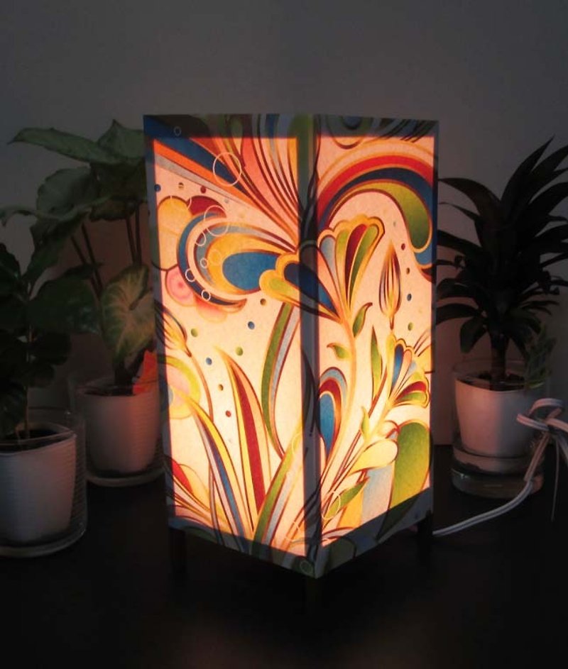 Illusion of a secret «Dream lighting» Peace and healing will be resurrected! ★ Decorative light stand - Lighting - Paper Orange
