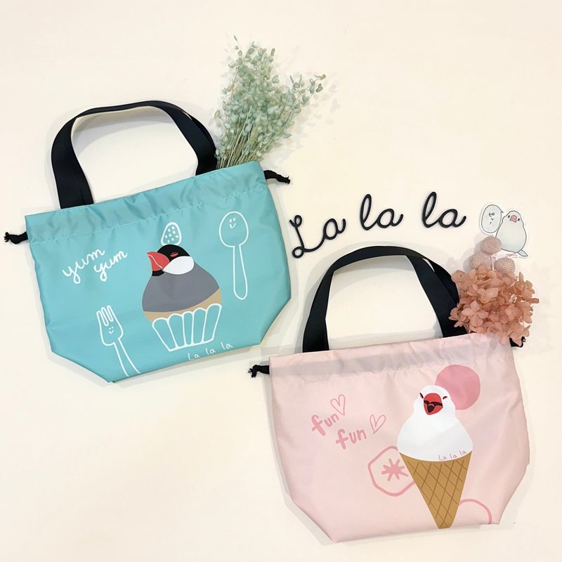 Waterproof cutlery bag/drawn bag/lunch bag__Bunori Dessert - กระเป๋าหูรูด - ไนลอน 