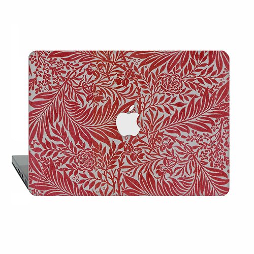 ModCases MacBook case MacBook Air MacBook Pro Retina MacBook Pro case floral art red 2019