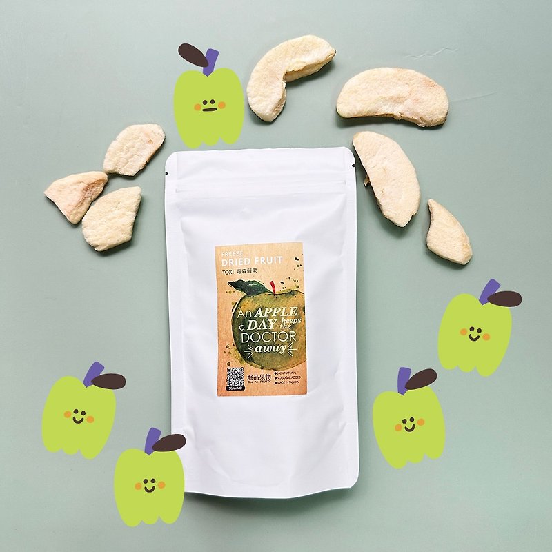 【GeePin Fruitty】Handmade Freeze Dried Fruit |TOKI APPLE|3 PACKS - ผลไม้อบแห้ง - อาหารสด 
