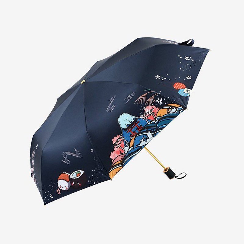 Boy Folding Umbrella-BY3044 Fuji Sakura Garden - ร่ม - วัสดุอื่นๆ สีใส