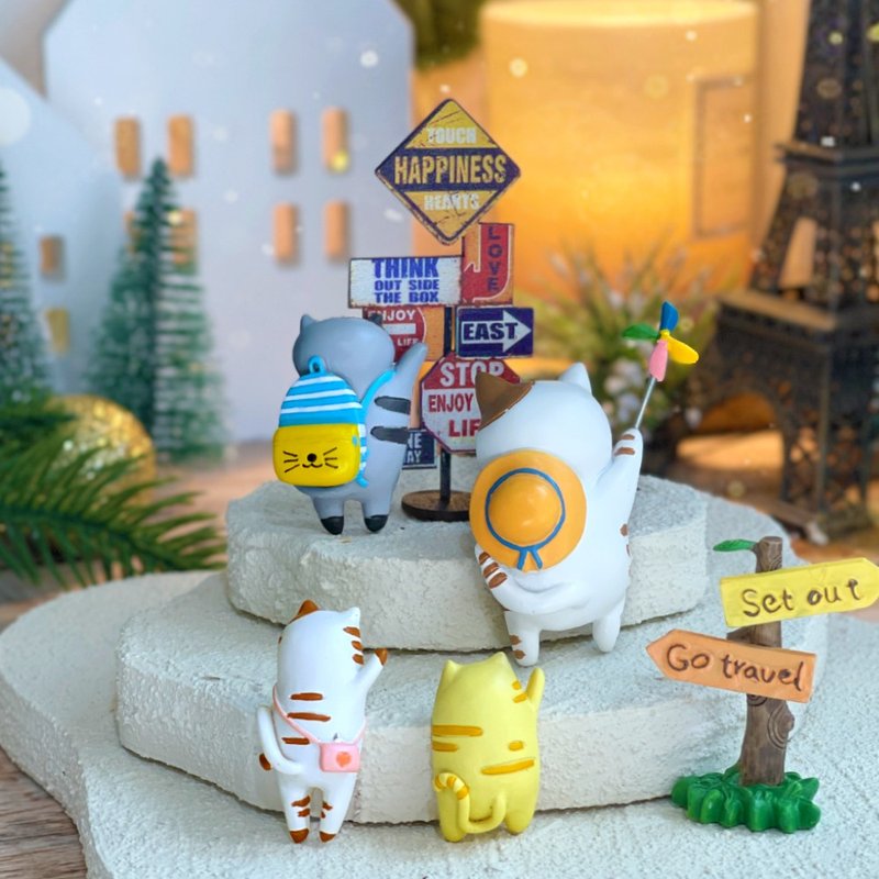 [Free 24H shipping and 5 free gifts] Travel Cat Miniature Diffuser Christmas Flagship Gift Box Pet Friendly - น้ำหอม - น้ำมันหอม สีแดง