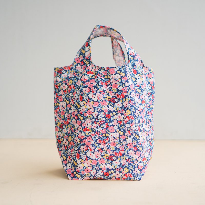 Best eco-friendly gift thick cloth big breakfast bag Yoshino Sakura - Beverage Holders & Bags - Cotton & Hemp Multicolor