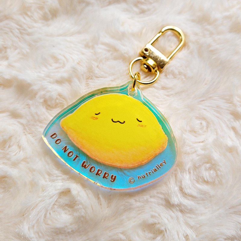 不要憂慮 - 彩虹亞克力匙扣 - 西蘭花王子 - 鎖匙扣/鎖匙包 - 塑膠 