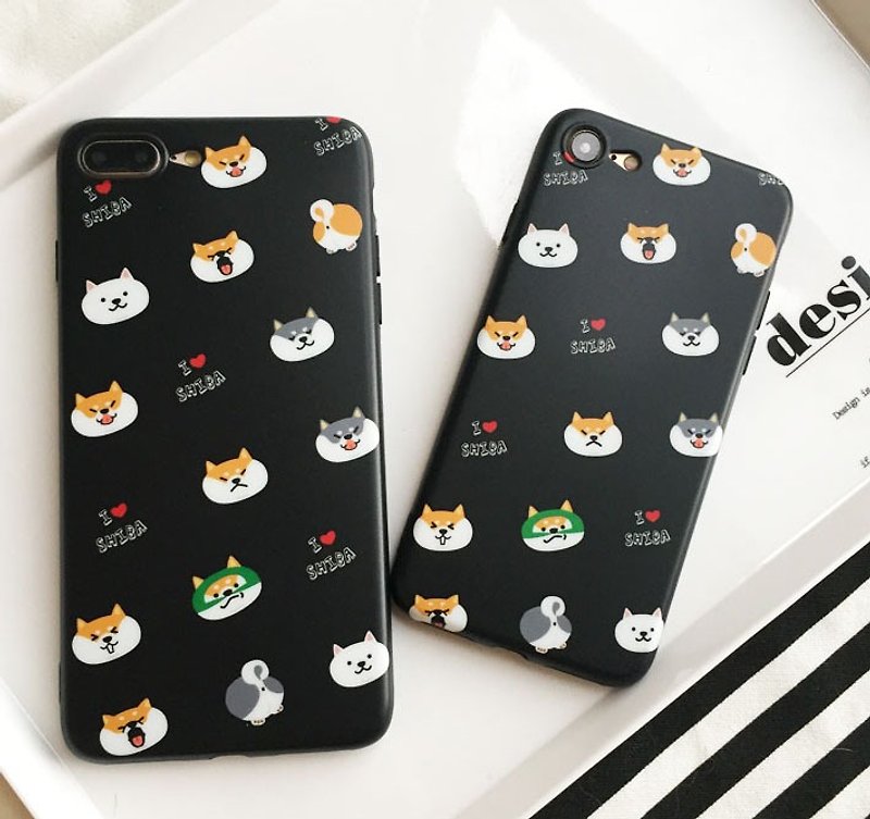 shiba iun iphone case - เคส/ซองมือถือ - พลาสติก สีดำ