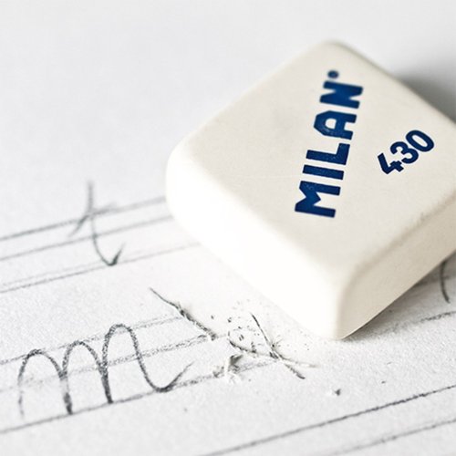 MILAN 西班牙百年經典文具 MILAN經典暢銷橡皮擦430(3色隨機出貨)