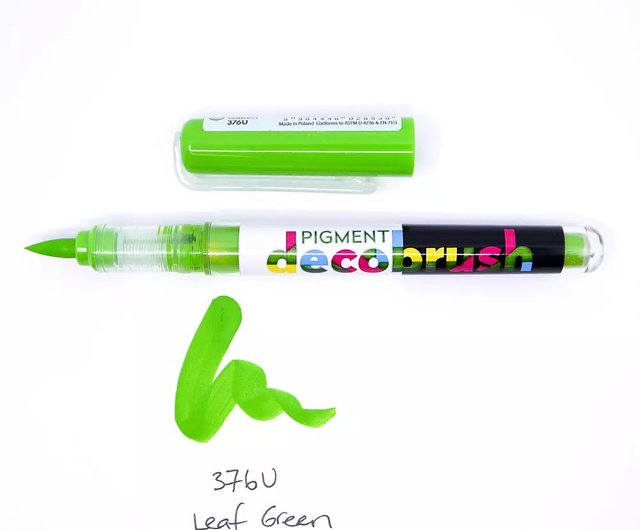 NEW Karin Markers- Acrylic!  Pigment Decobrush Brush Markers