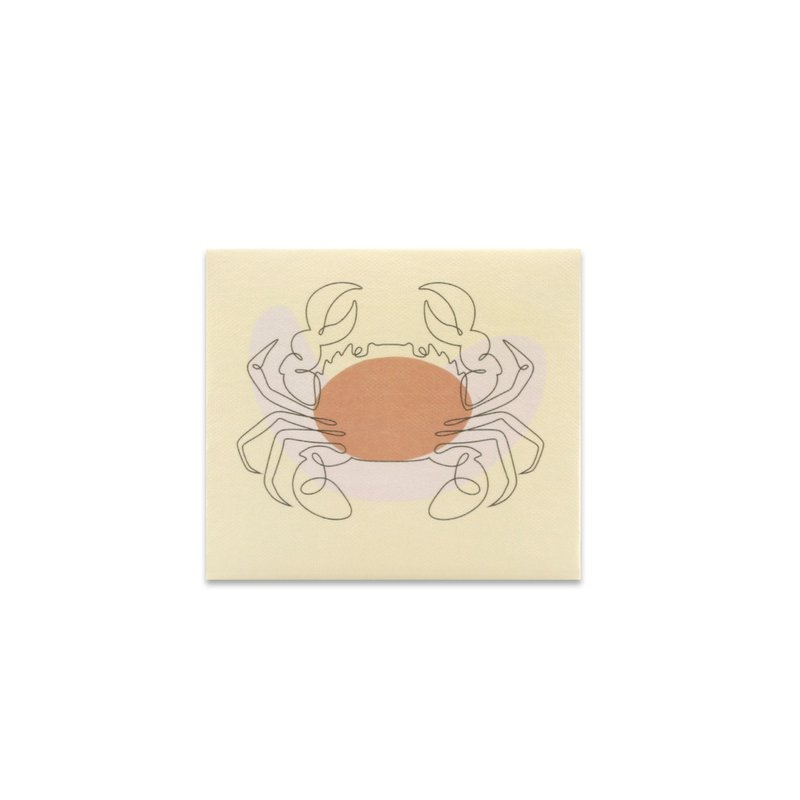 客製化禮物 MASKfolio S 口罩套 12星座 - Cancer 巨蟹座 - 口罩/口罩收納套 - 紙 