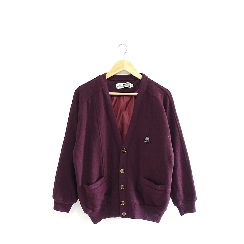 │Slowly│ low-key - vintage wool coat │vintage. retro. literary - Men's Coats & Jackets - Wool Multicolor