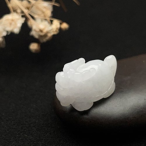 瓔珞珠寶盒 E.L.Jewelry Box 冰糯種翡翠龍龜 | 天然緬甸玉翡翠A貨