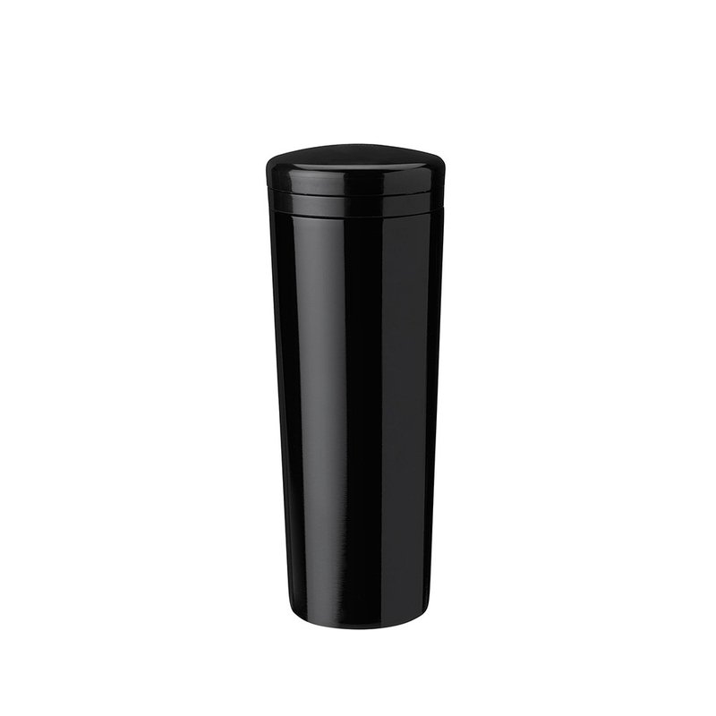 【Stelton】 Carrie真空保溫杯500ml-黑色 - 保溫瓶/保溫杯 - 塑膠 