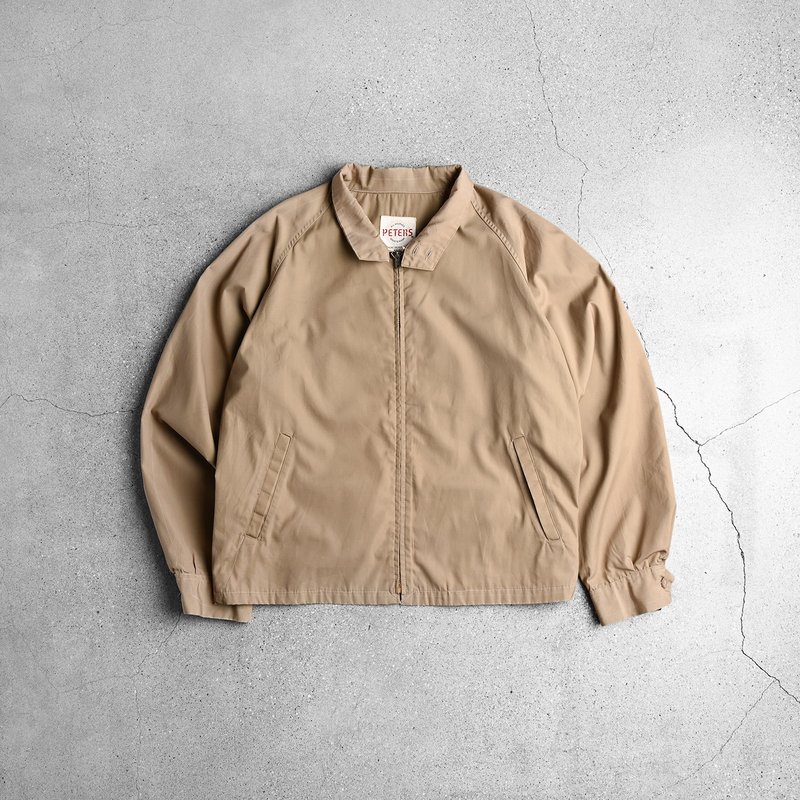 哈靈頓外套 Harrington jacket  / 台北古著店 - 女大衣/外套 - 其他材質 咖啡色