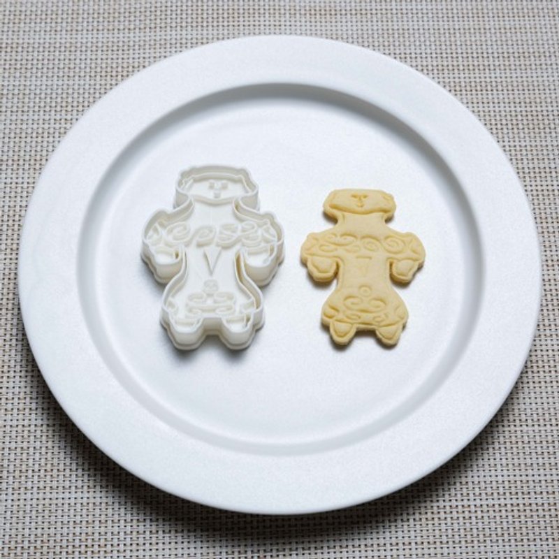 Muroran clay figurines (cookie cutter, cookie type) - Cookware - Wood 