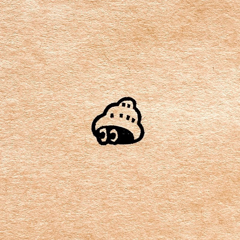 snail・ rubber stamp - ตราปั๊ม/สแตมป์/หมึก - ยาง ขาว