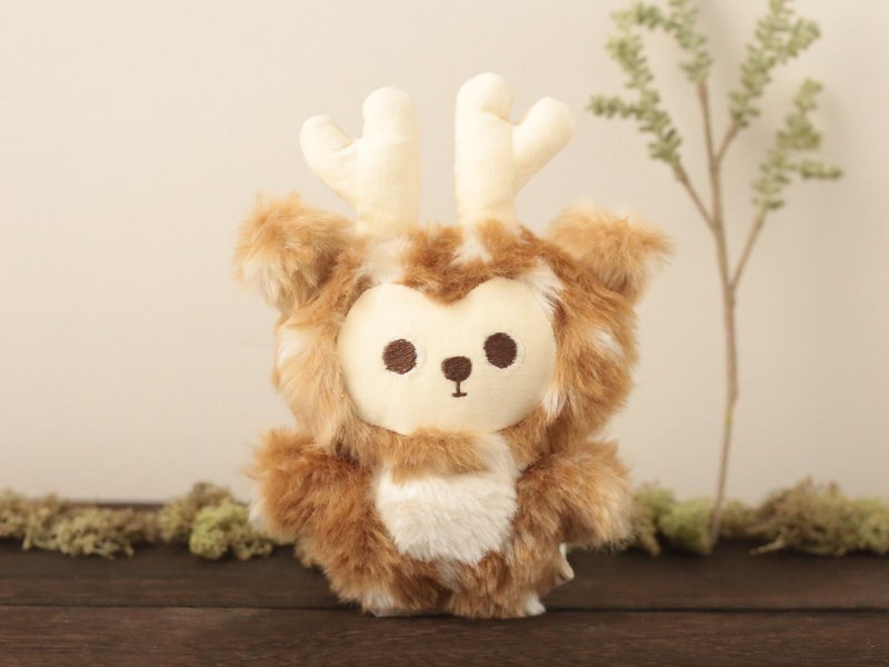 子鹿のron (ロン) ぬいぐるみ - 寶寶/兒童玩具/玩偶 - 棉．麻 咖啡色