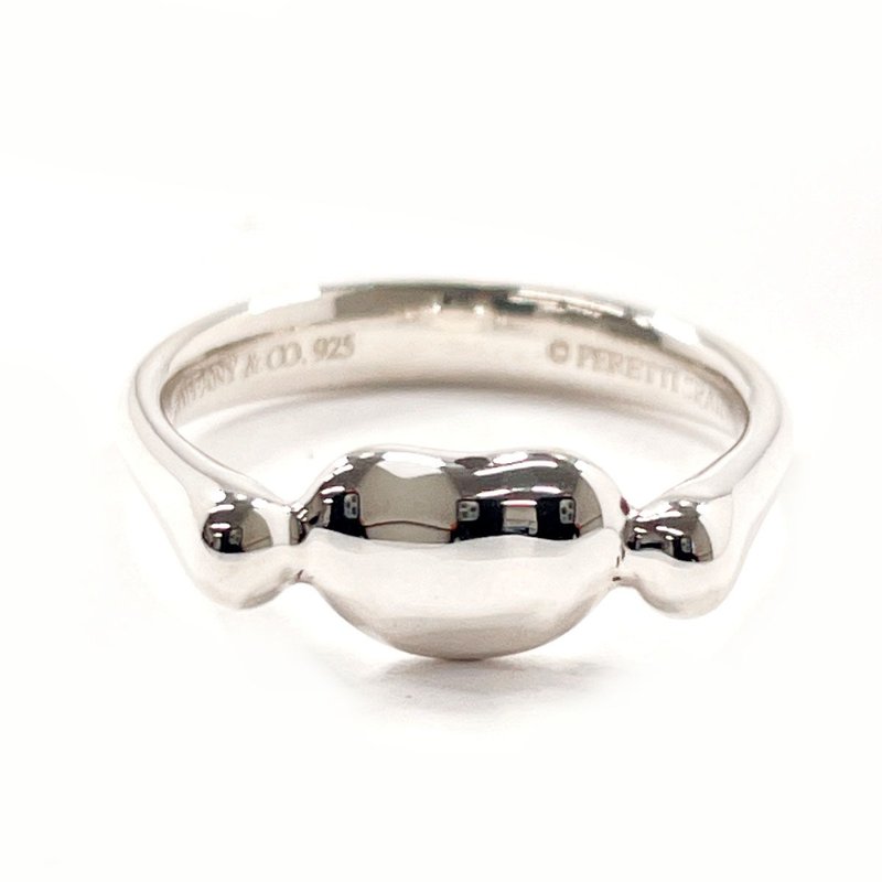 【日本直送 中古美品】8号 ティファニー TIFFANY&Co. リング・指輪 ビーン エルサペレッティ シルバー925 シルバー ジュエリー - 戒指 - 純銀 銀色