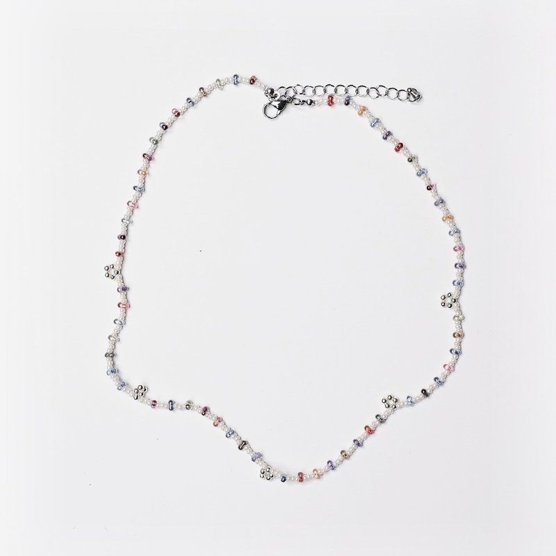 閃耀午後 - 項鍊 - 玻璃 多色