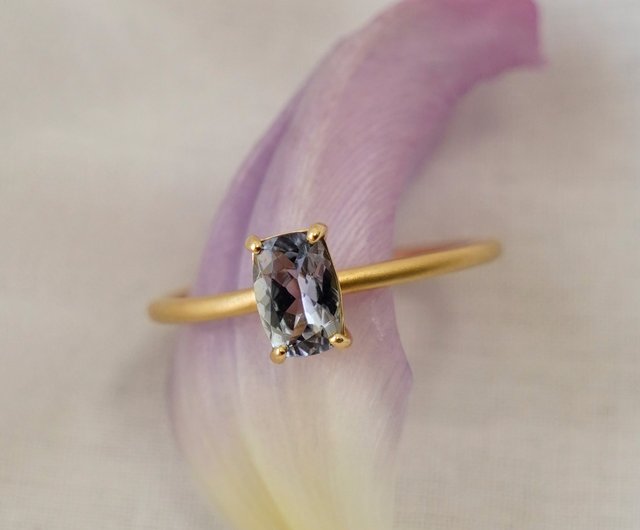 BicolorTanzanite バイカラータンザナイト K18 Ring - ショップ ...