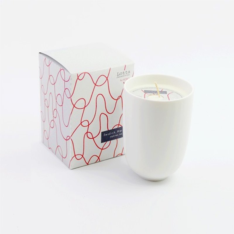 【KOBO】American Soybean Essential Oil Candle-Swedish Cocktail (330g/burnable for 70hr) - Candles & Candle Holders - Wax 