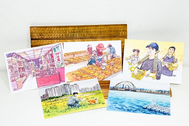 Looking for Hsinchu Color | Illustration postcard - Cards & Postcards - Paper Multicolor