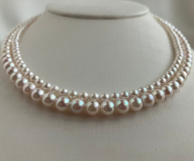 【ITZAVIBE】White Pearl Double Necklace ★ 韓国人気 ITZAVIBE】White Pearl Double Necklace ☆ 韓国人気 (ITZAVIBE