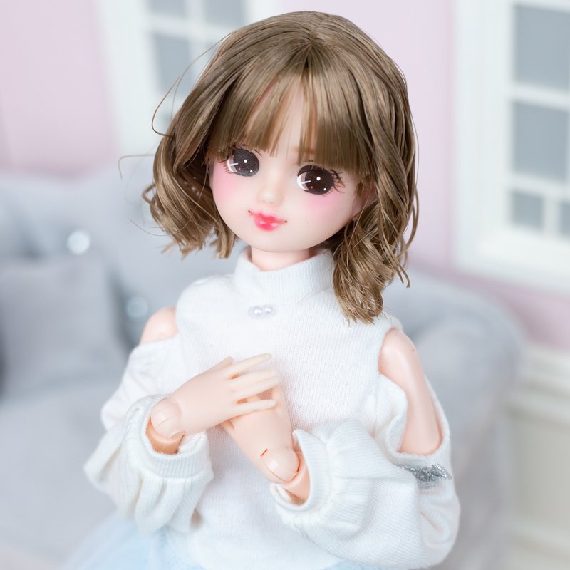 キャッスル製 リカちゃん メイクカスタム *Kiira* - 公仔/玩偶 - 橡膠 