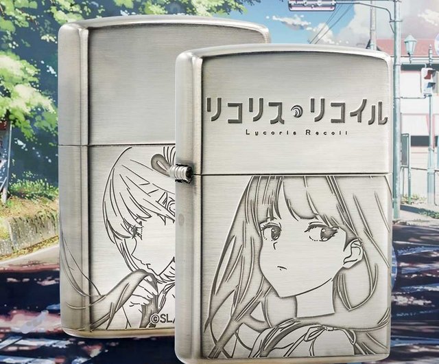 zippo リコリス リコイル ゴールド 無 2面刻印 アニメ 2023年製