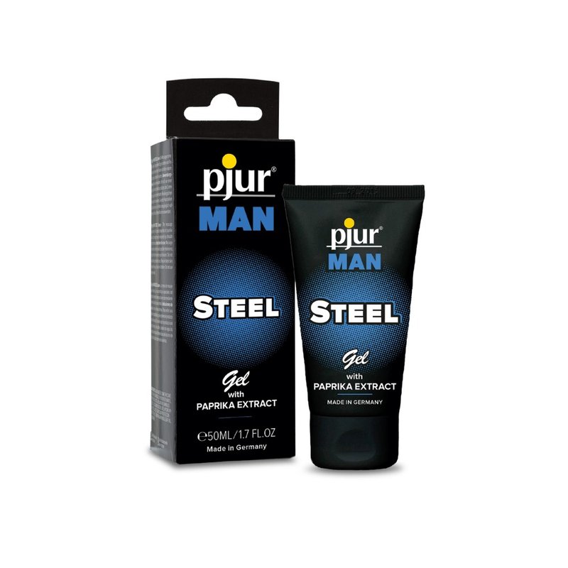 德國pjur 碧宜潤 MAN STEEL Gel 鋼鐵英雄男性活力保養凝膠 - 情趣用品 - 濃縮/萃取物 