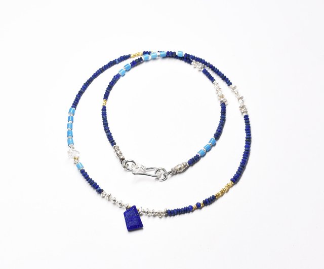 ラピスとスカイブルーホワイトハーツ、ハーキマーダイヤモンド、カレン