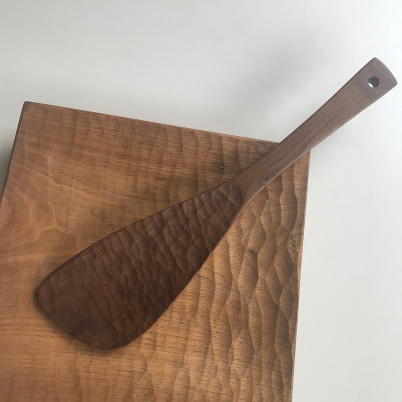 Spatula of Black Walnut - Ladles & Spatulas - Wood Brown