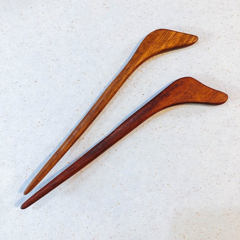 Handmade Wooden Hairpin Hong Goose Series-Goose Head - Hair Accessories - Wood 