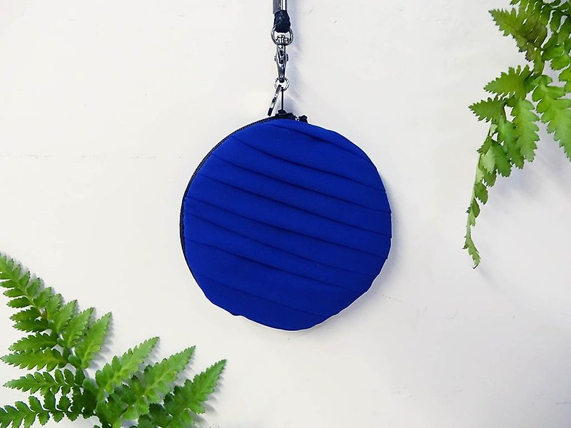 vingtsix royal blue coin purse - Clutch Bags - Cotton & Hemp Blue