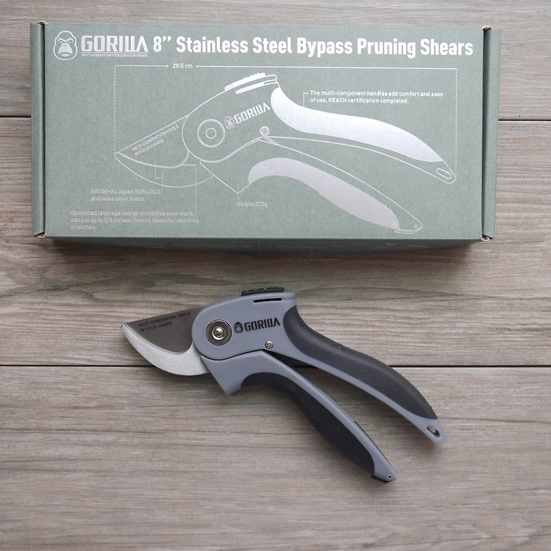 【Gorilla】Replaceable Stainless Steel flower scissors imported from Japan steel made in Taiwan - อื่นๆ - สแตนเลส สีเงิน