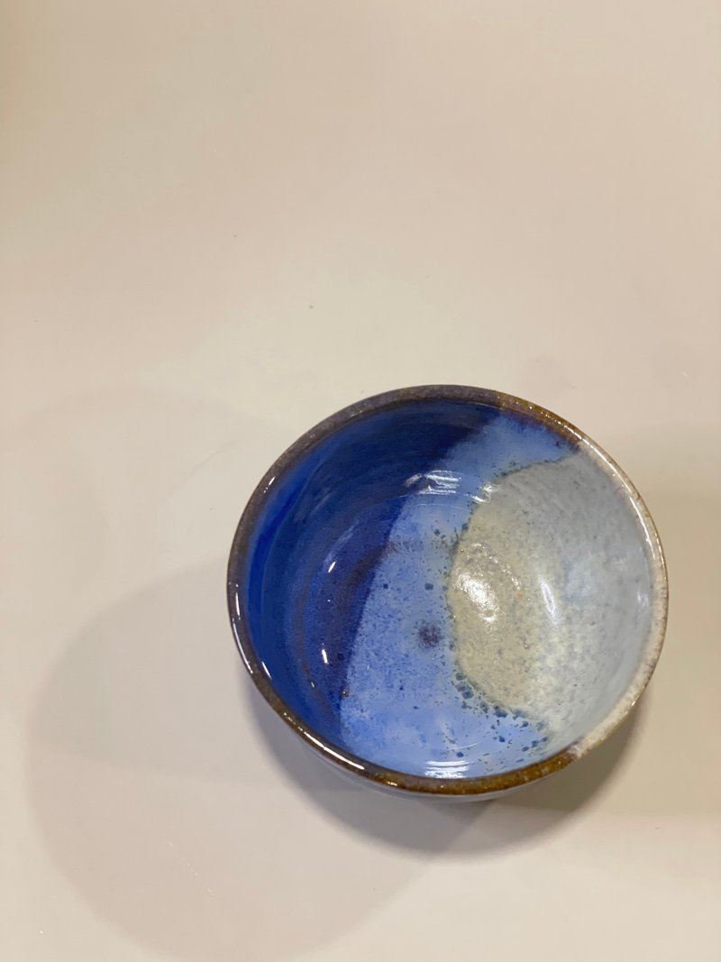 蔚藍的海 品茗小茶杯 - 其他杯子 - 陶 藍色