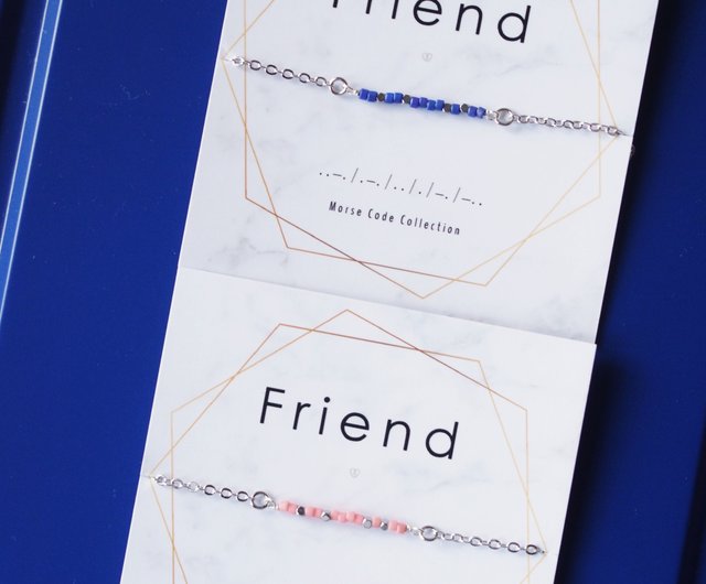 ジョイカフ モールス信号ブレスレット 女性用 孫からのプレゼント グラミーへの誕生日プレゼント