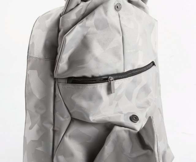 Silver Camouflage Rhino (L) Backpack - Shop jp-oribagu Backpacks