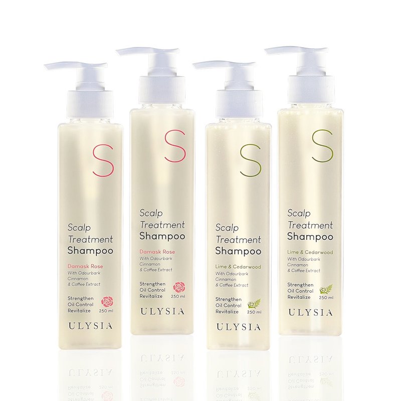 ULYSIA  Scalp Treatment Shampoo Set - แชมพู - สารสกัดไม้ก๊อก สีเหลือง