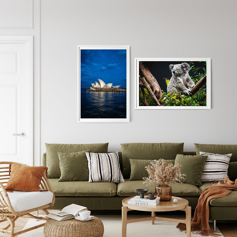 Set of 2 Sydney Nature Prints - Icons of Australia Bundle - Posters - Paper Green