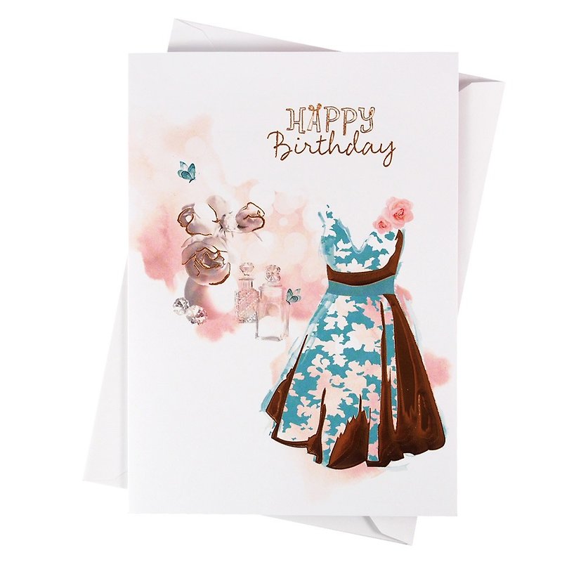 May your birthday be as beautiful as you [Hallmark-Birthday Wishes Card] - Cards & Postcards - Paper White