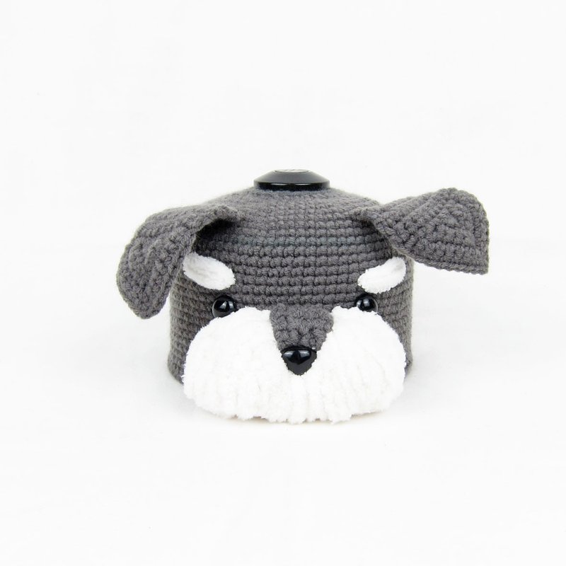 【客製商品】雪納瑞 露營瓦斯罐套 瓦斯罐保溫套 - 野餐墊/露營用品 - 其他材質 多色