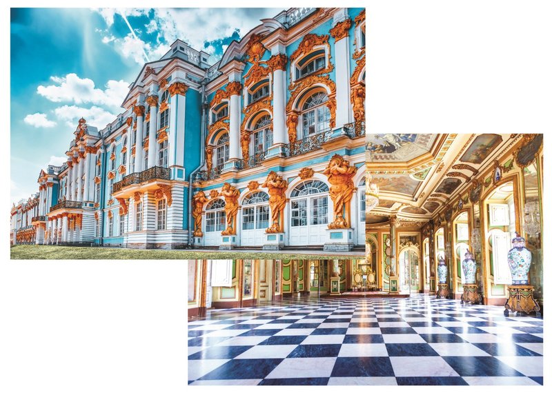 A Palace On A Clear Day / A5 Double Sided design paper (nanass) - 包裝材料/包裝紙 - 紙 多色