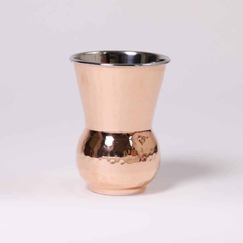 Bulb plant copper cup - Cups - Other Metals Gold