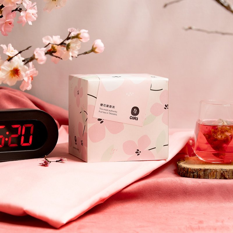 櫻花菓香茶 - 茶葉/茶包 - 紙 粉紅色