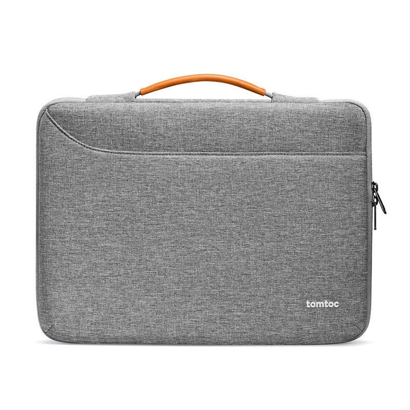 tomtoc 精選風格, 灰,  適用 MacBook 13吋/14吋/15吋/16吋 - 電腦袋 - 聚酯纖維 灰色