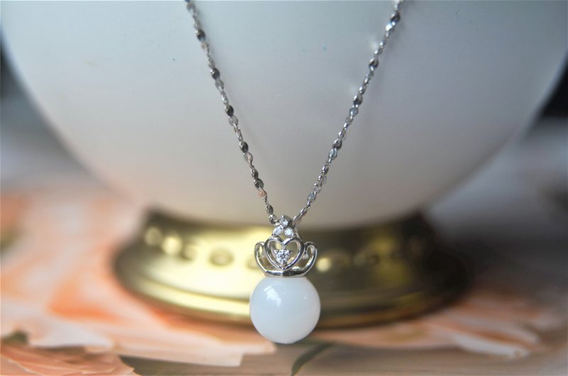 Brilliant - 925 Silver Breast Milk Jewelry Necklace - สร้อยคอ - เงิน สีเงิน