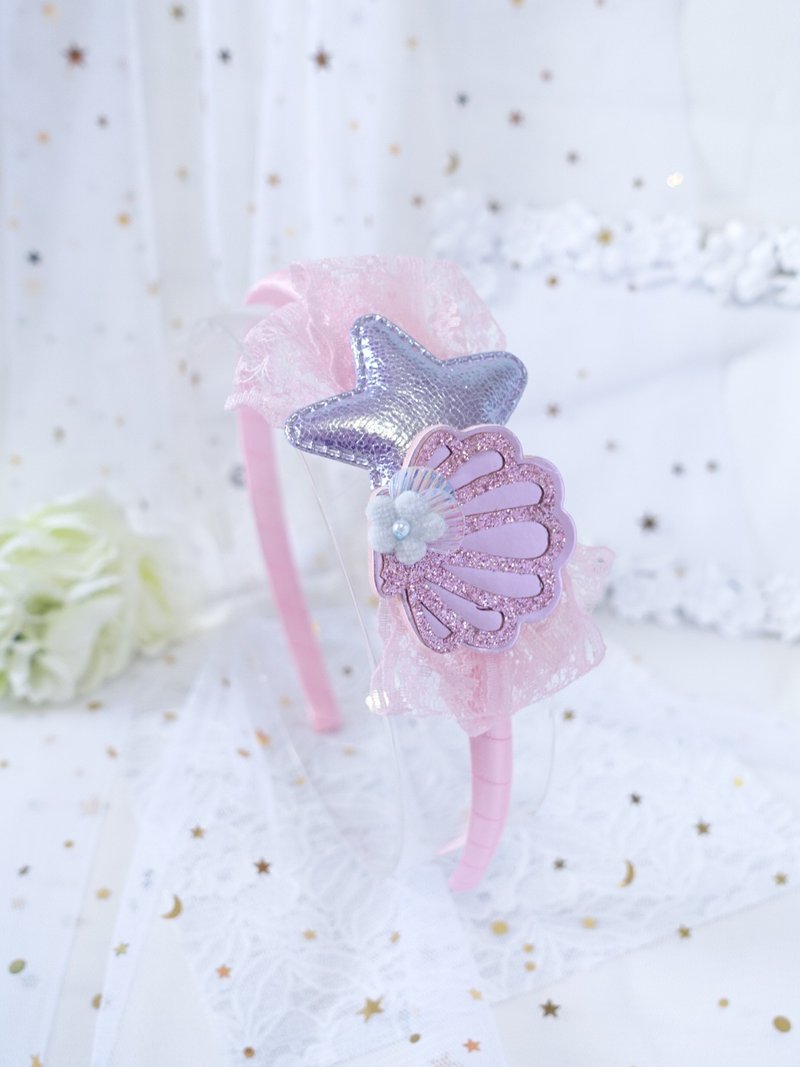 海洋貝殼 兒童頭箍 髮箍 髮飾 - 髮箍/髮帶 - 其他材質 