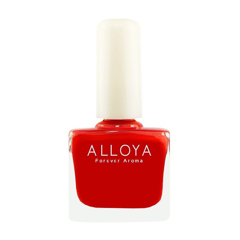 Water-based non-toxic finger color 124 Hot Red Heart / Persistence + Quick-drying - Nail Polish & Acrylic Nails - Other Materials Red